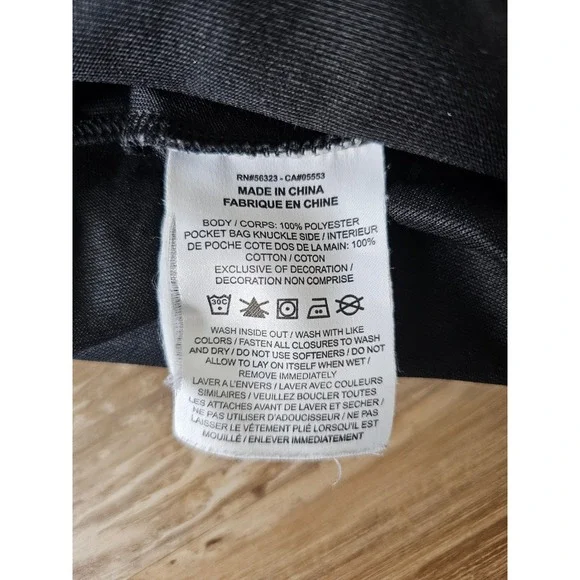 Nike Mens Sportswear Track Jacket Black Pinwheel Logo Tape Full Zip Large - Picture 5 of 6